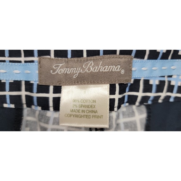 Tommy Bahama Women's Bermuda Blue Ellery Fit Beach Boardwalk Shorts Sz 33x12 - Picture 3 of 5